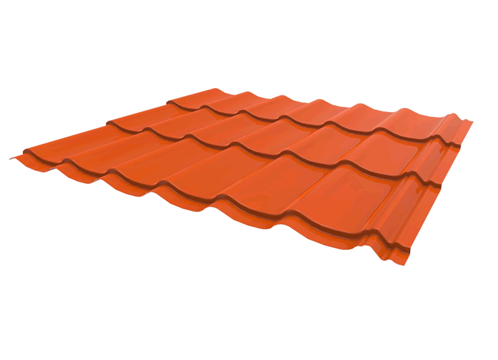 Enkelwandige dakpanplaten